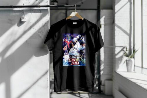 Black Anime Character Tshirt