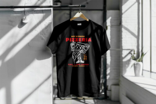 Black Foodie Tee