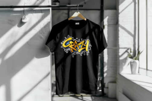 Black Graffiti T-Shirt