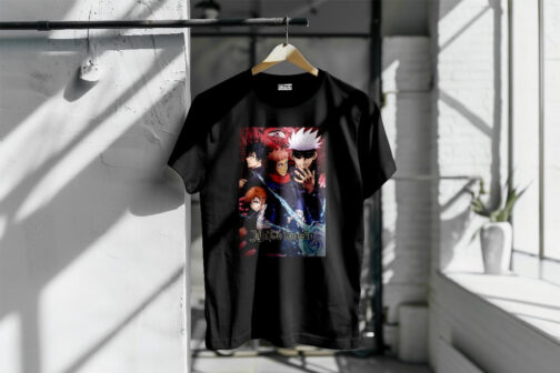 Black Jujutsu Kaisen Tshirt