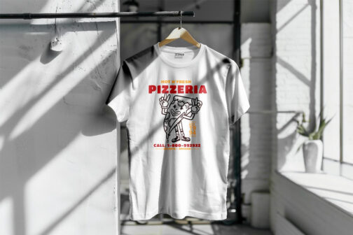 White Foodie T Shirt