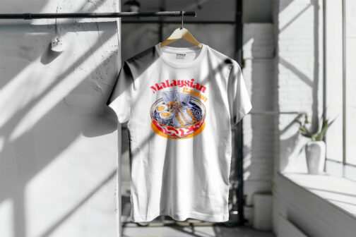 White Foodie Tee Shirt