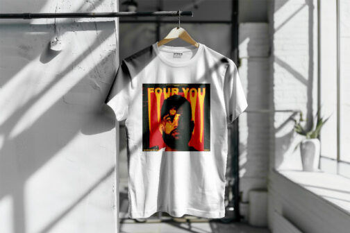 White Karan Aujla Character T Shirt